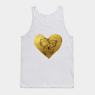 Golden Heart Tank Top